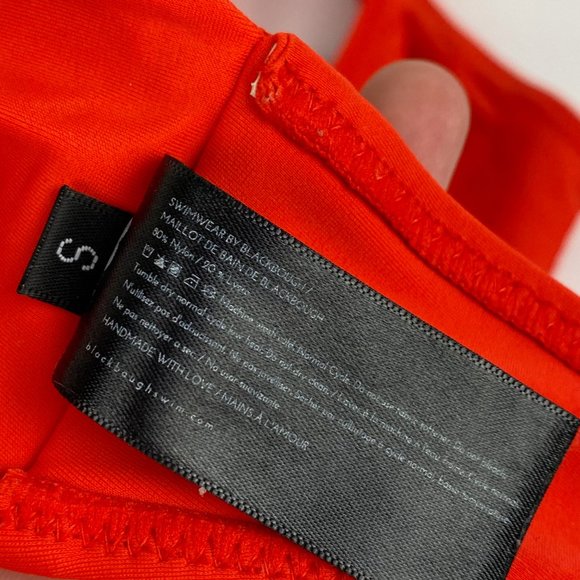 BlackBough Red Tona Top Moderate Bottoms Red Matching Bikini Set S - Picture 10 of 10